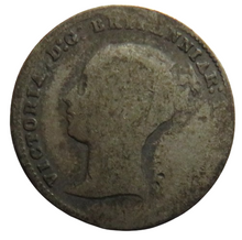 Load image into Gallery viewer, 1854 Queen Victoria Silver Fourpence / Groat Coin
