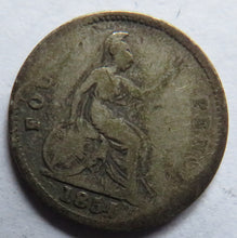 Load image into Gallery viewer, 1854 Queen Victoria Silver Fourpence / Groat Coin
