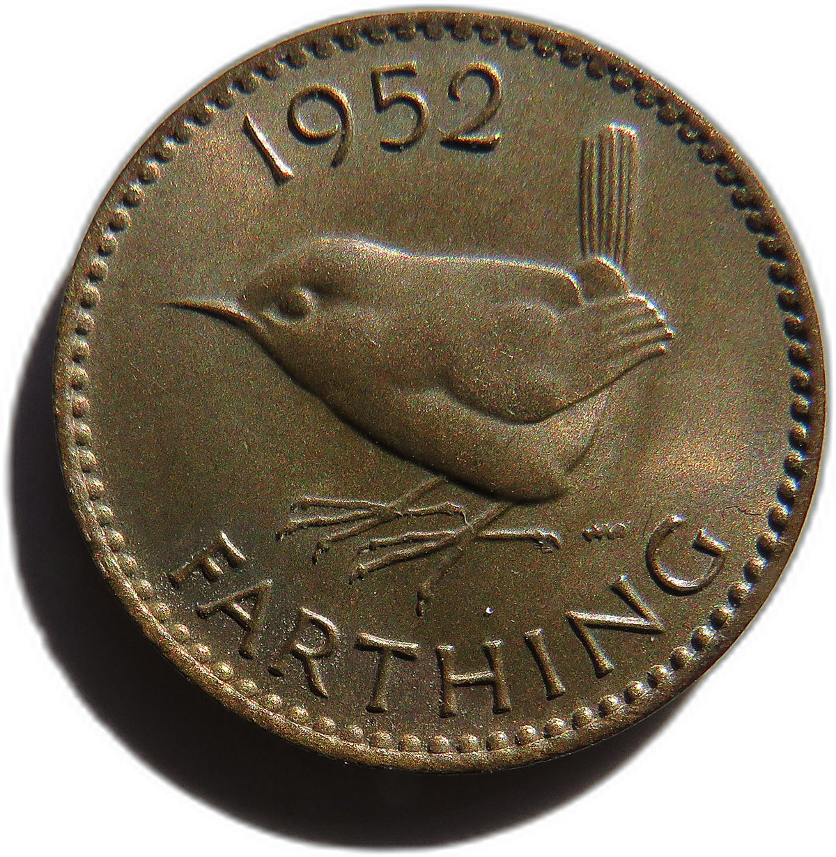 1952 King George VI Farthing Coin In High Grade - Great Britain