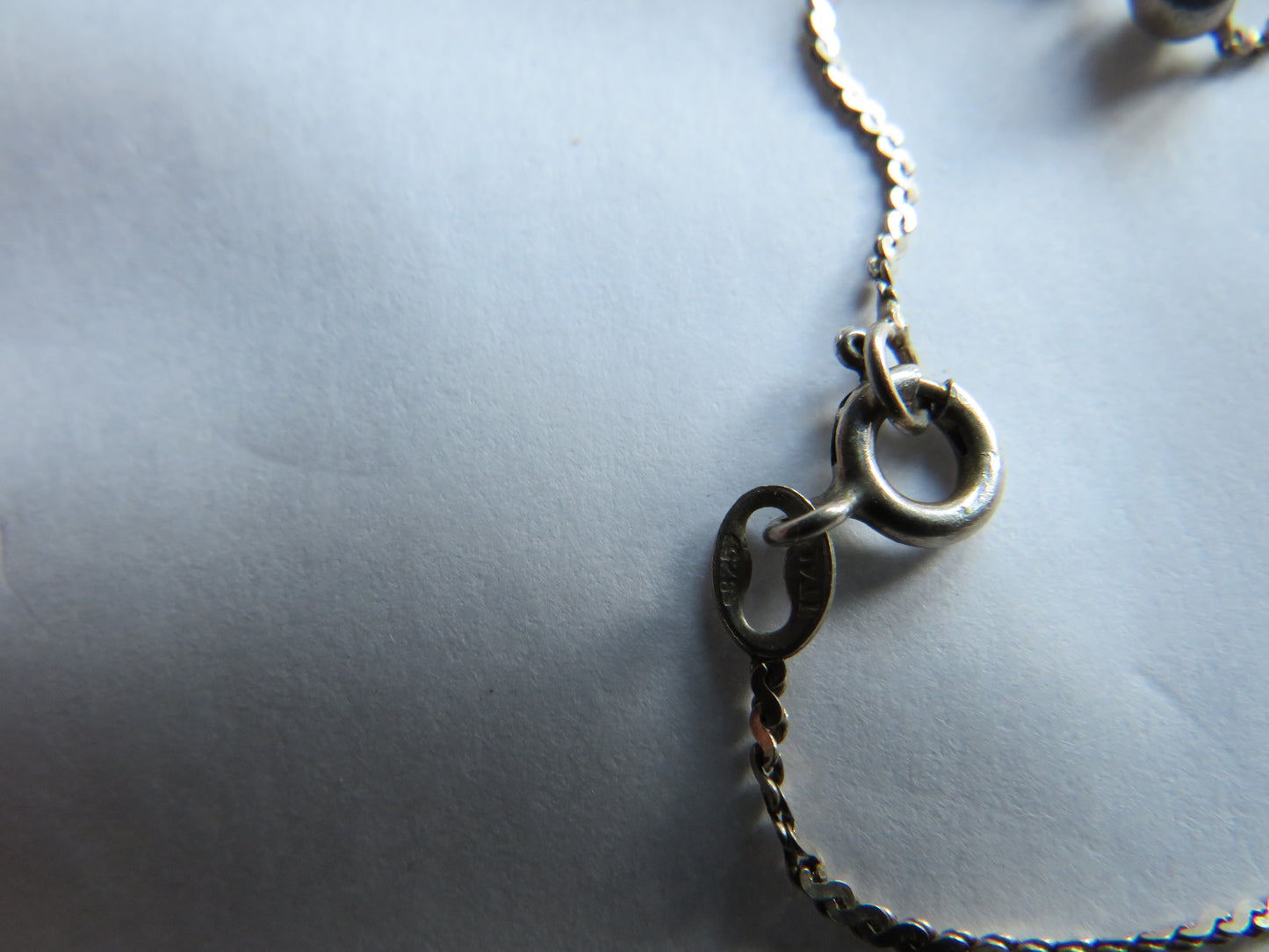 Ladies or Girls Sterling Silver Bracelet