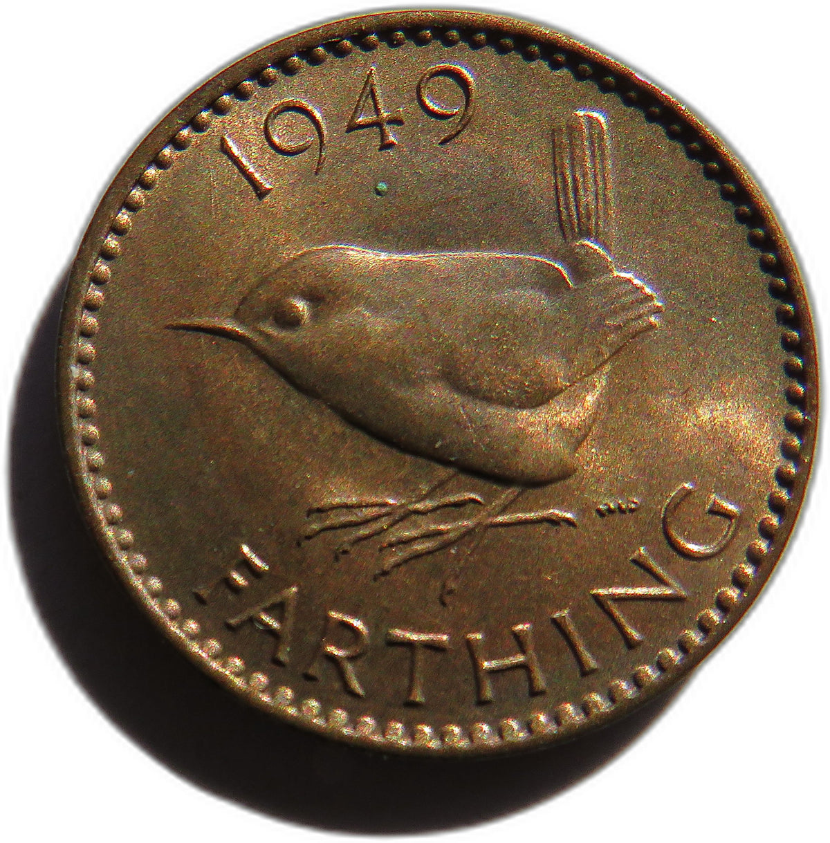 1949 King George VI Farthing Coin In High Grade - Great Britain