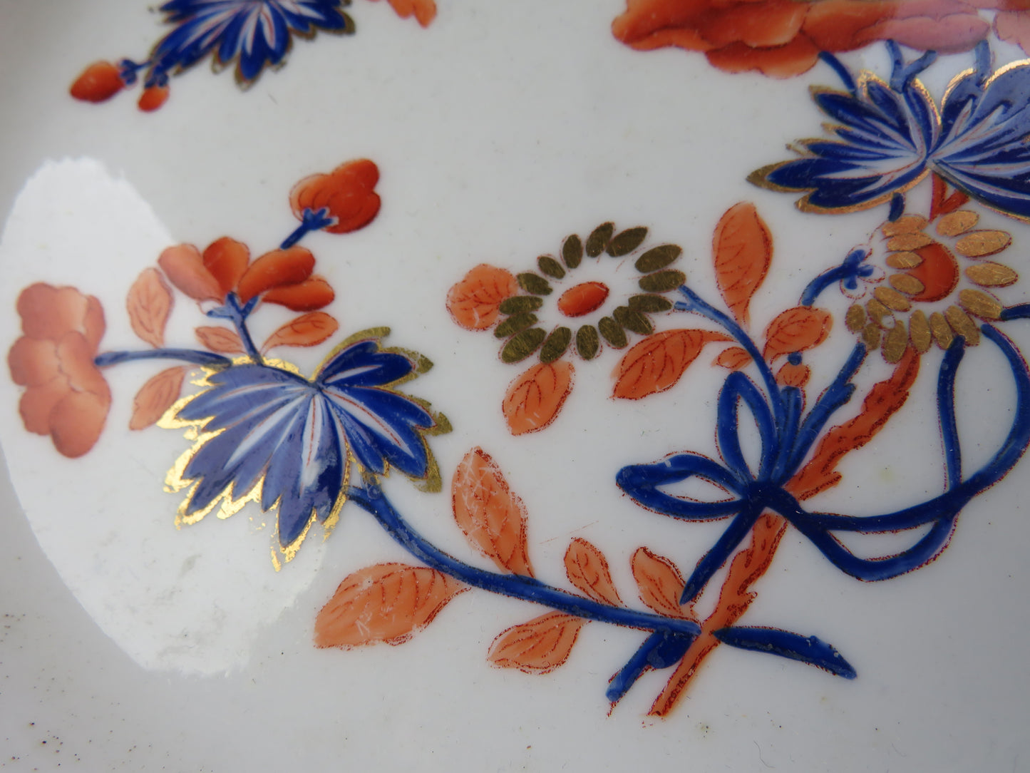 Antique Chamberlain Royal China Worcester Imari Plate