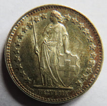 Load image into Gallery viewer, 1953 Switzerland Silver 1/2 Franc Coin
