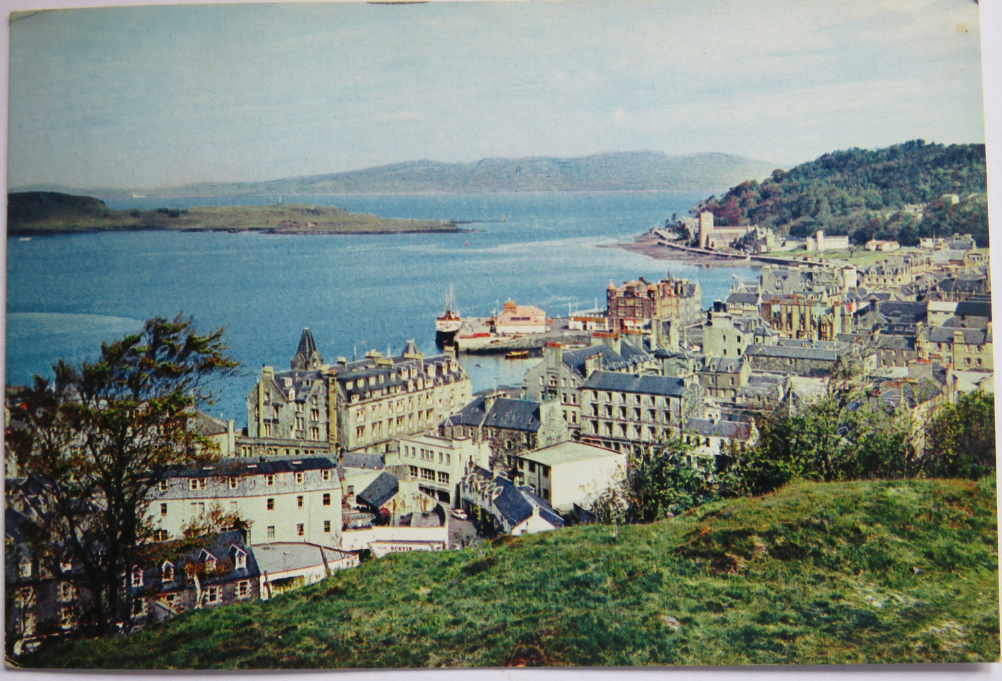 Vintage Postcard of Oban and The Firth of Lorne, Argyll