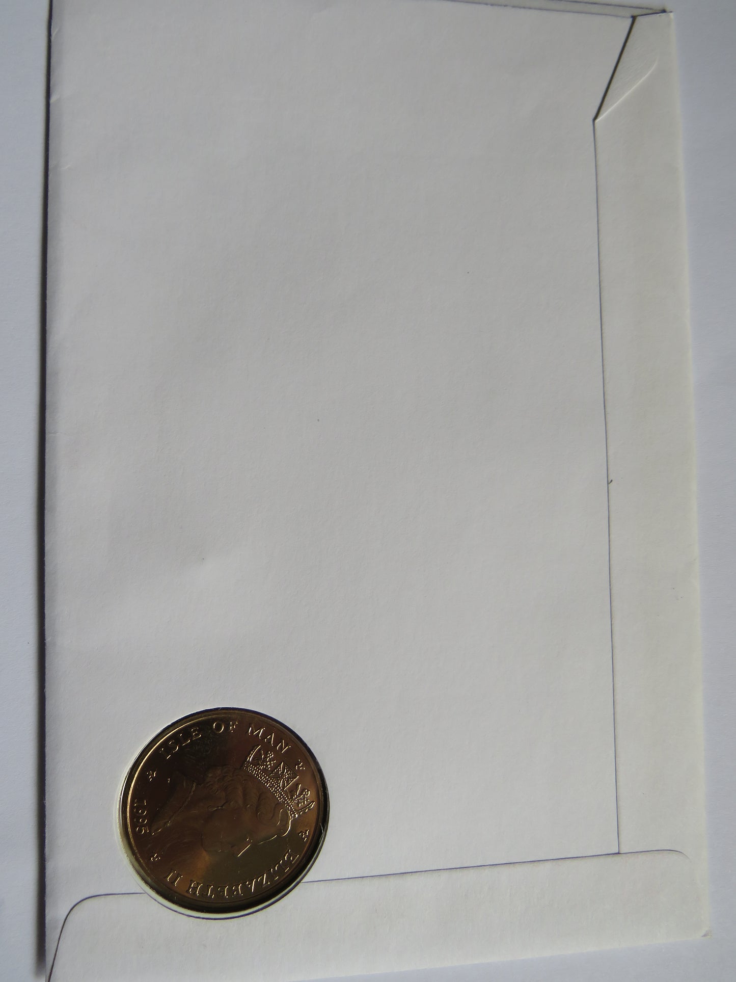1995 Isle of Man £5 Coin & Stamp Cover Victory In Europe 1945-1995