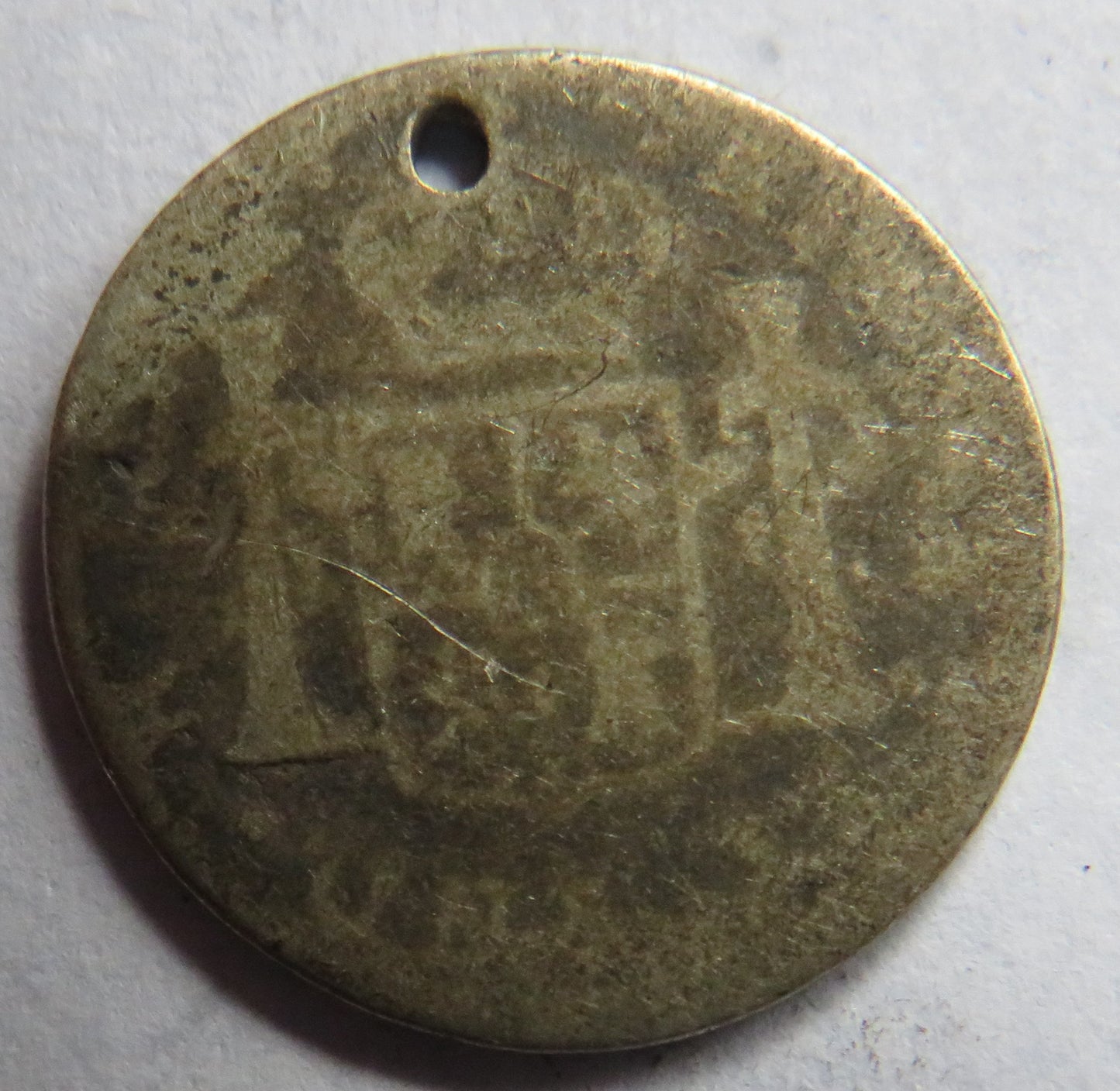 1798 Spanish Colonial Silver 1/2 Real Coin