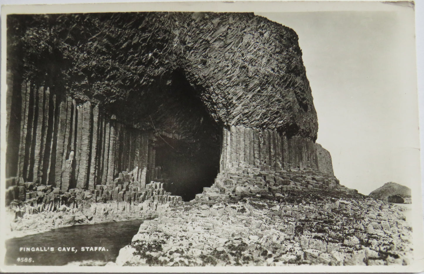 Vintage Postcard of Fingall's Cave, Staffa