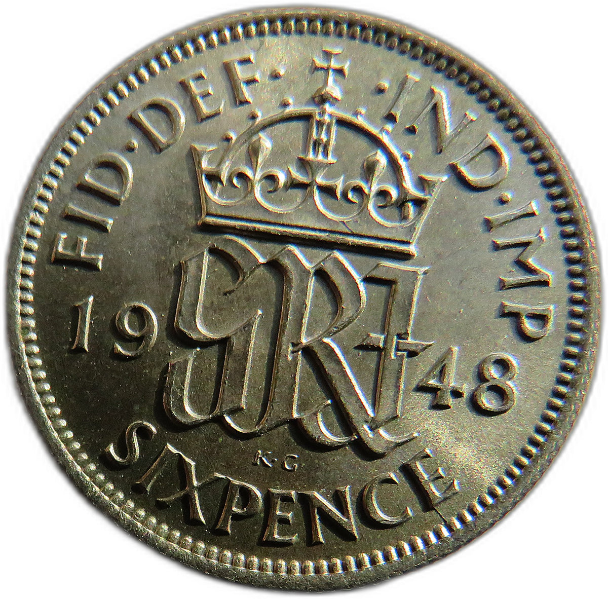 1948 King George VI Sixpence Coin In Higher Grade - Great Britain