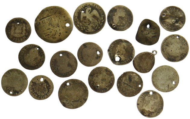 Small Collection of 17th - 19thC Spanish Colonial Silver Coins