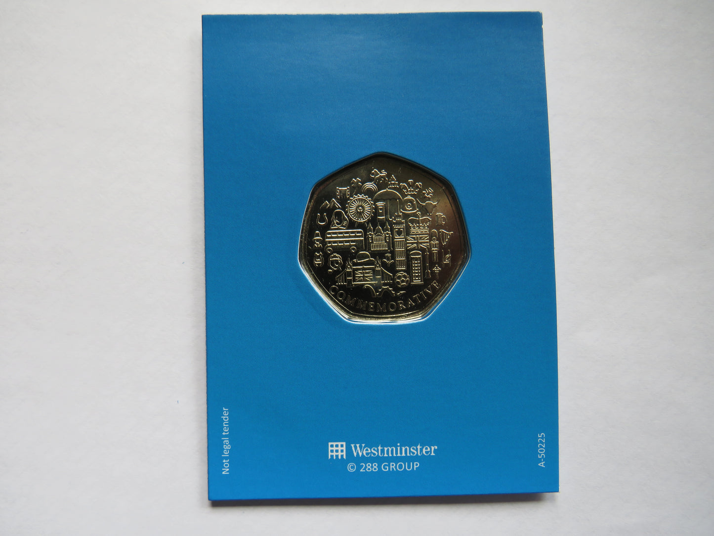 Great British Birds Kestrel Collector Edition Coin In Shape of 50p By Westminster
