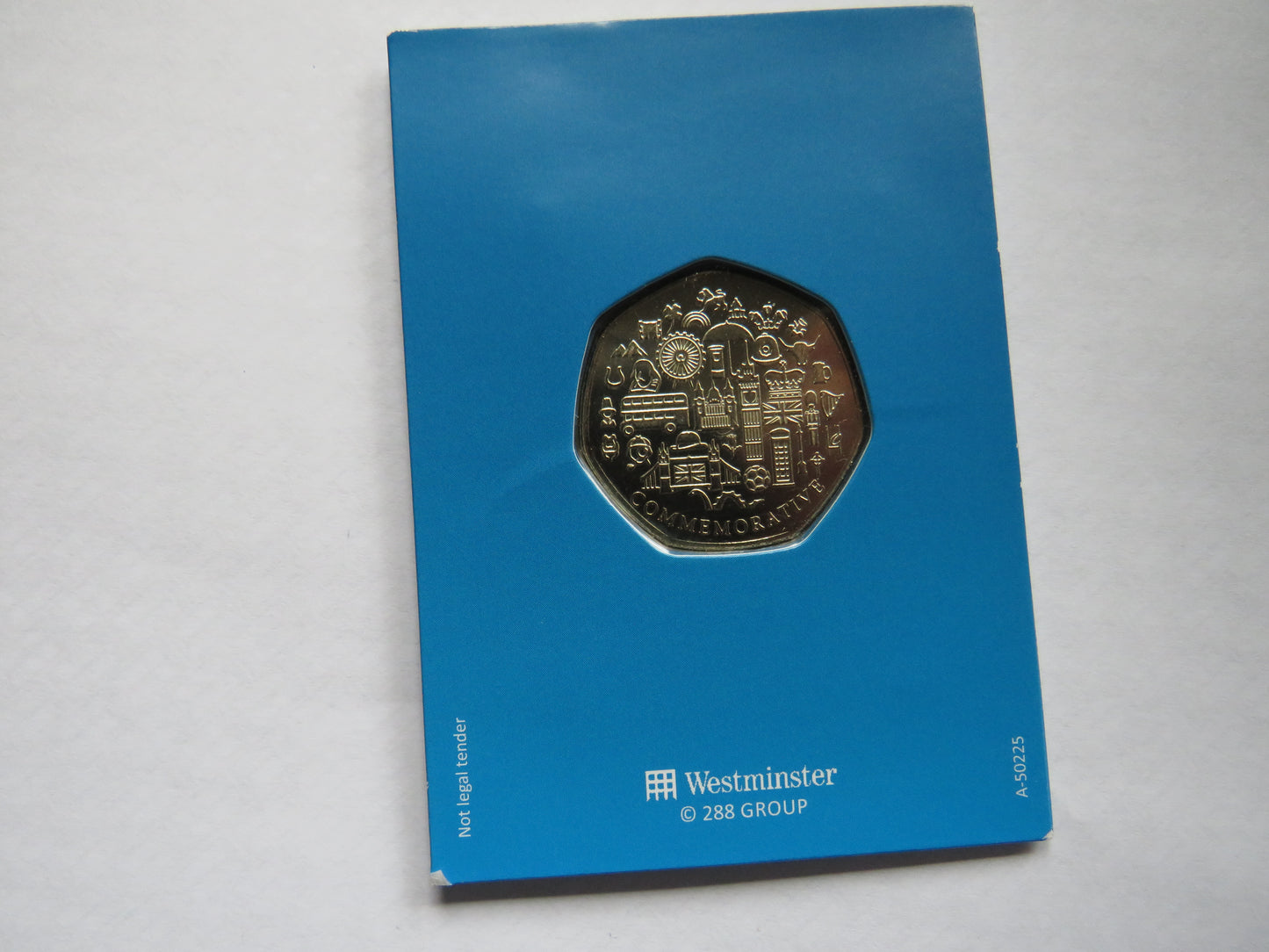 Great British Birds Robin Collector Edition Coin In Shape of 50p By Westminster