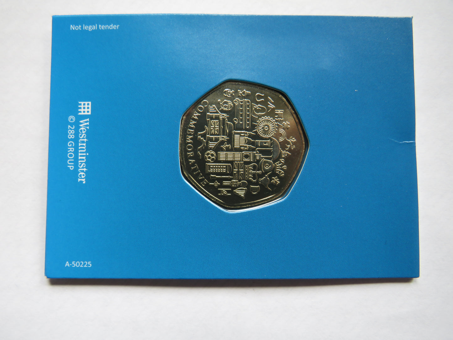 Great British Birds Raven Collector Edition Coin In Shape of 50p By Westminster
