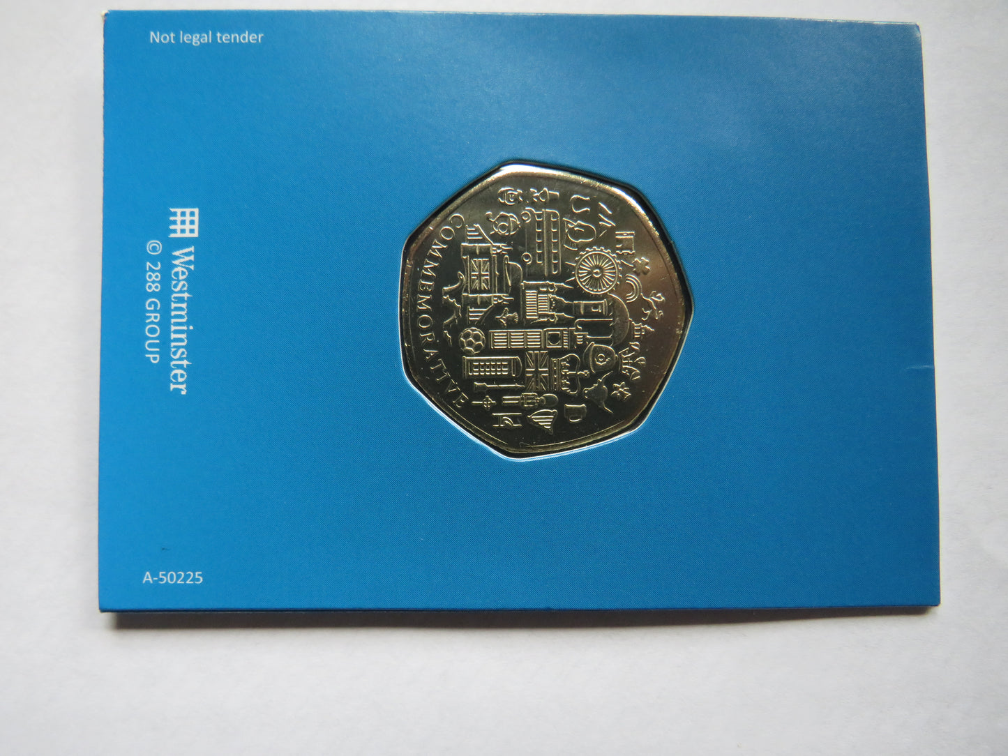 Great British Birds Chaffinch Collector Edition Coin In Shape of 50p By Westminster