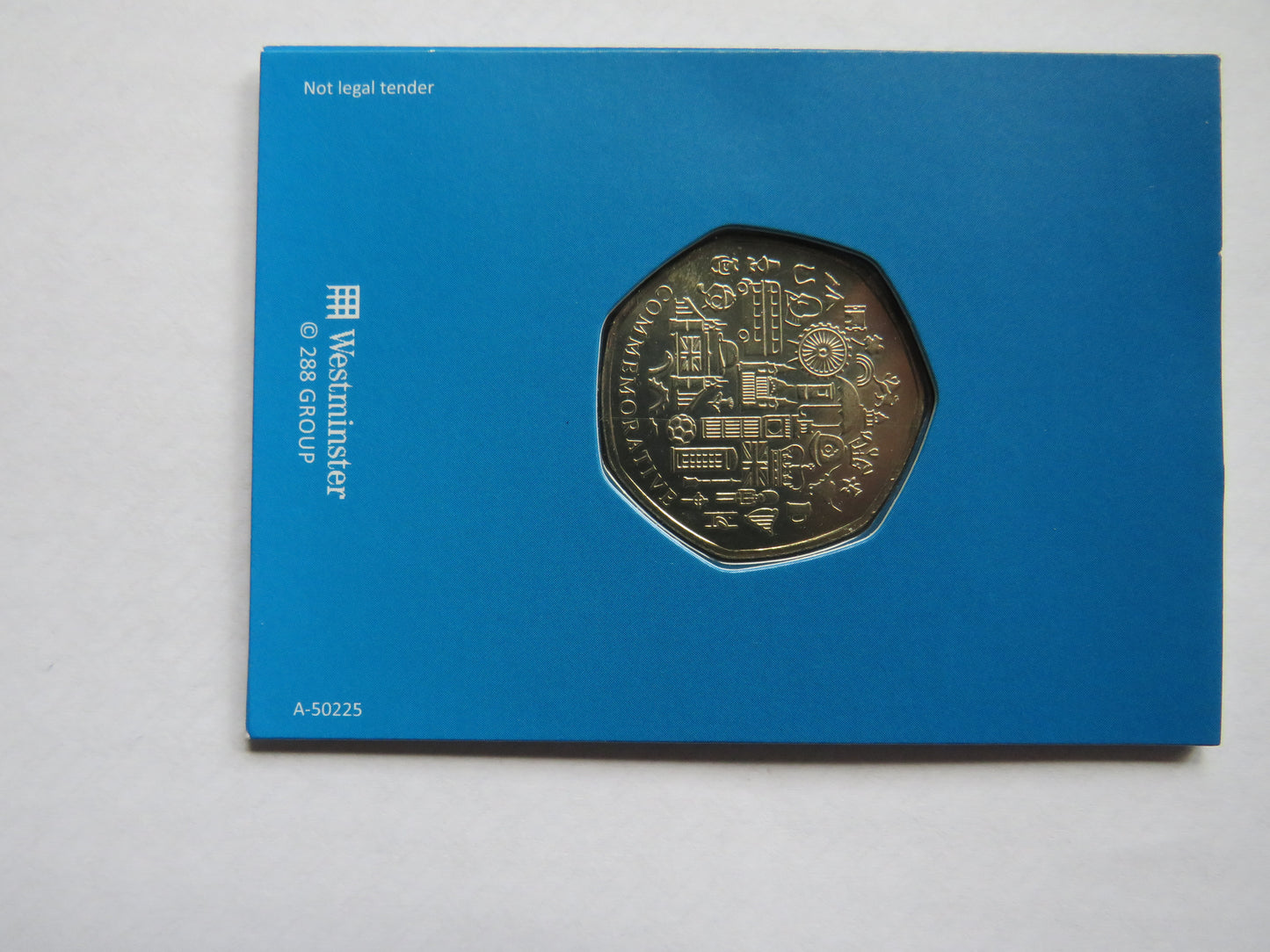 Great British Birds Mallard Collector Edition Coin In Shape of 50p By Westminster