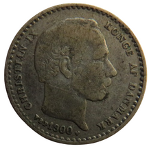 Load image into Gallery viewer, 1900 Denmark Silver 25 Ore Coin
