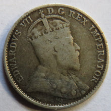 Load image into Gallery viewer, 1904 King Edward VII Canada Silver 5 Cents Coin
