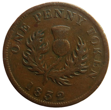 Load image into Gallery viewer, 1832 Province of Nova Scotia One Penny Token
