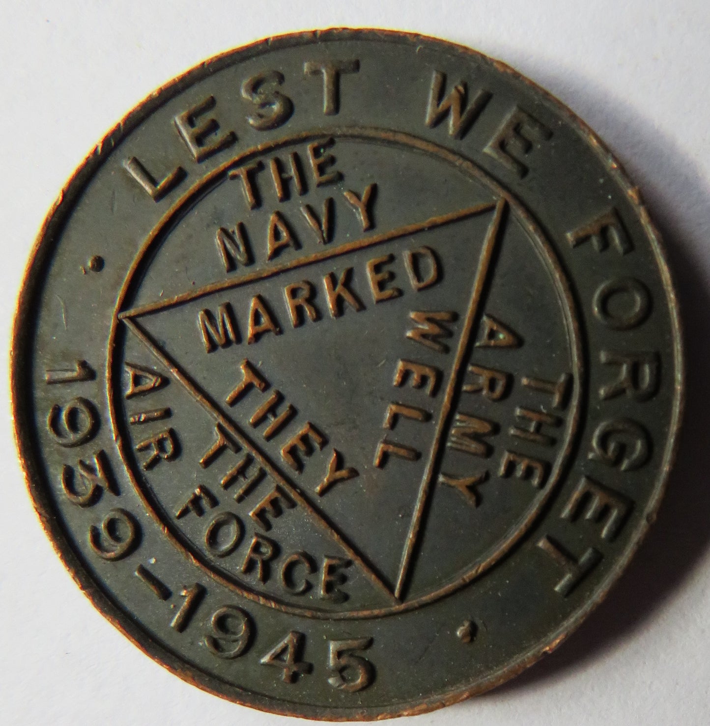Lodge Waverly 597 Edinburgh Masonic Mark Token
