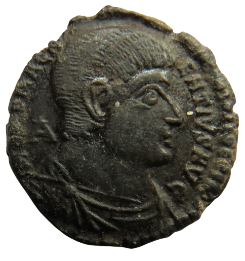(356-353 AD) Magnentius Roman AE2 Coin Tripoli Mint