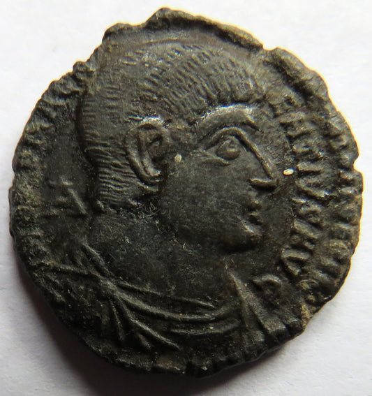 (356-353 AD) Magnentius Roman AE2 Coin Tripoli Mint