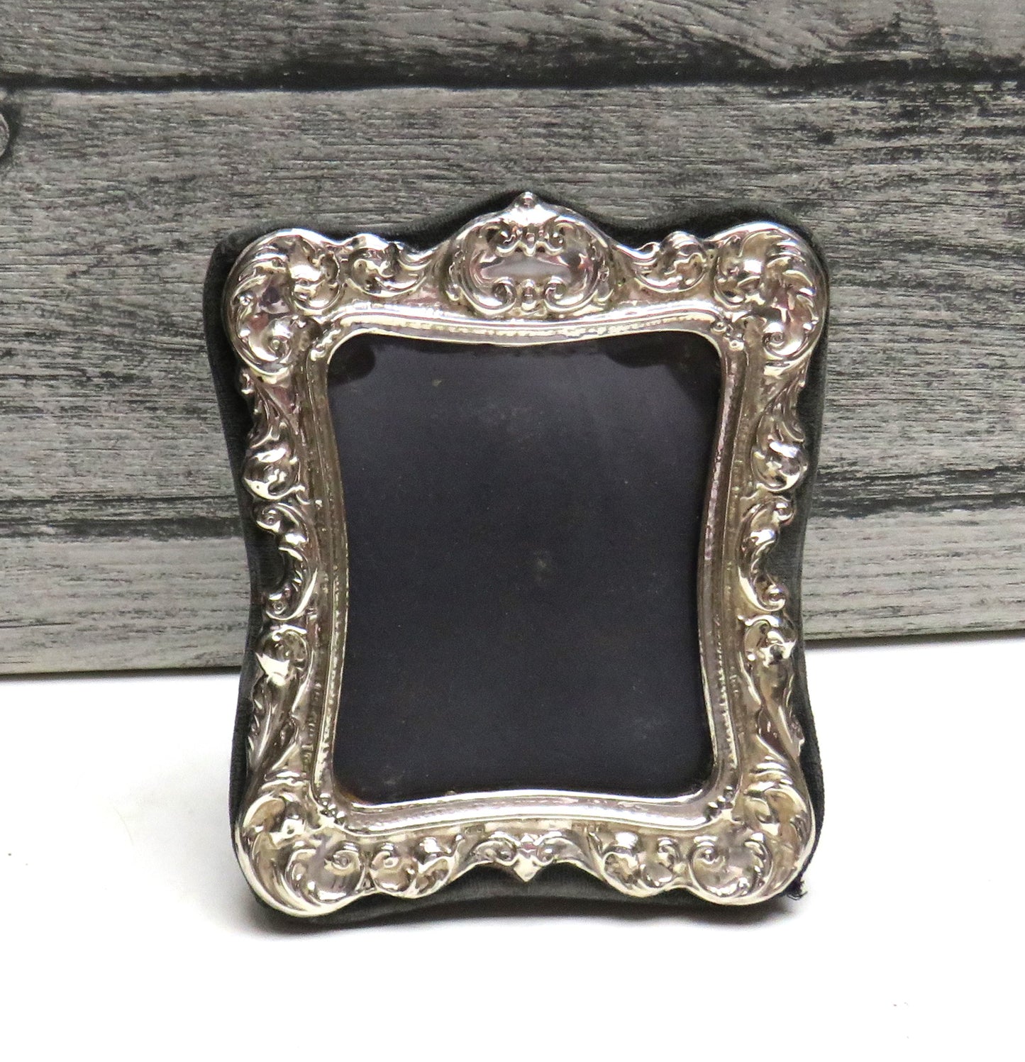 Vintage Sterling Silver Photo Frame Hallmarked London 1987