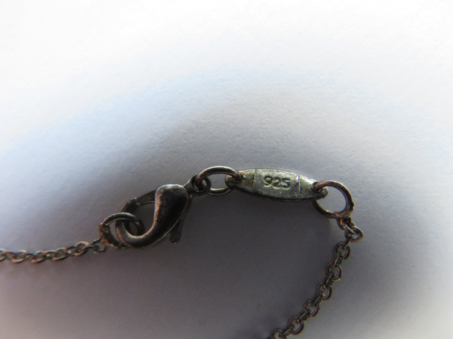 Ladies Sterling Silver Necklace With Dragonfly Pendant