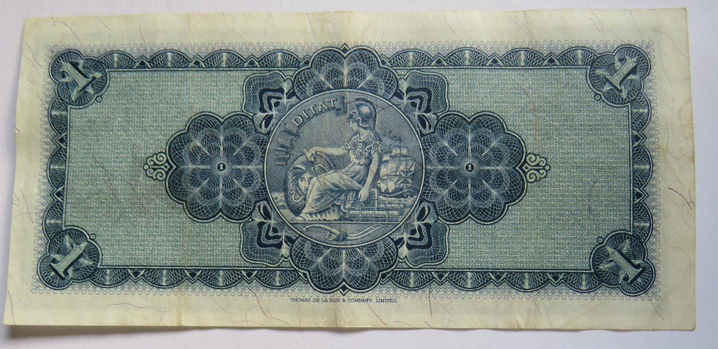 1964 The British Linen Bank £1 One Pound Banknote G/4