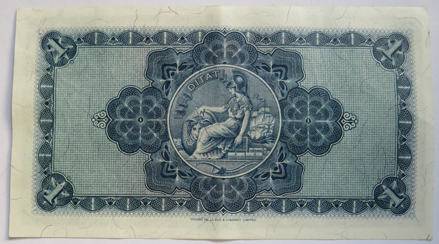 1961 The British Linen Bank £1 One Pound Banknote Q/3