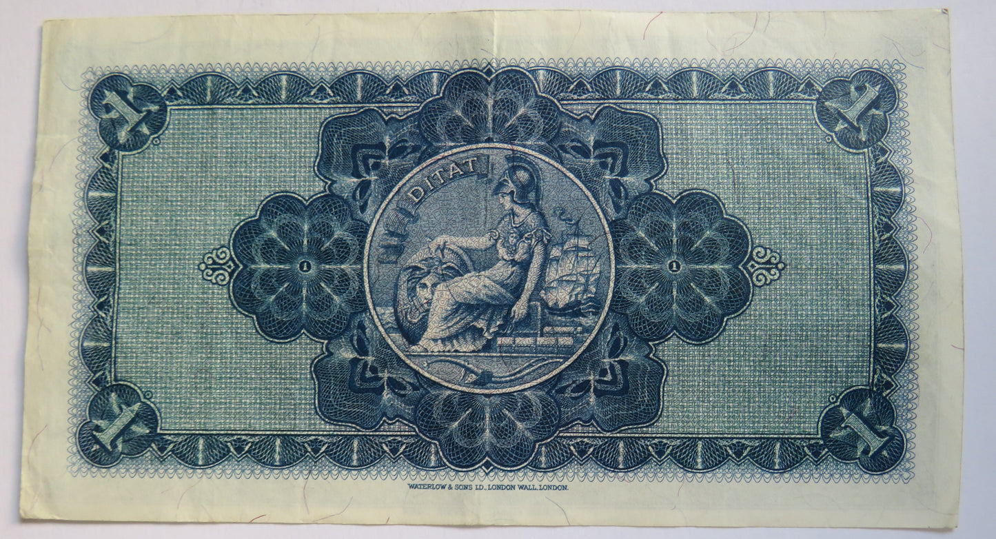1960 The British Linen Bank £1 One Pound Banknote P/3