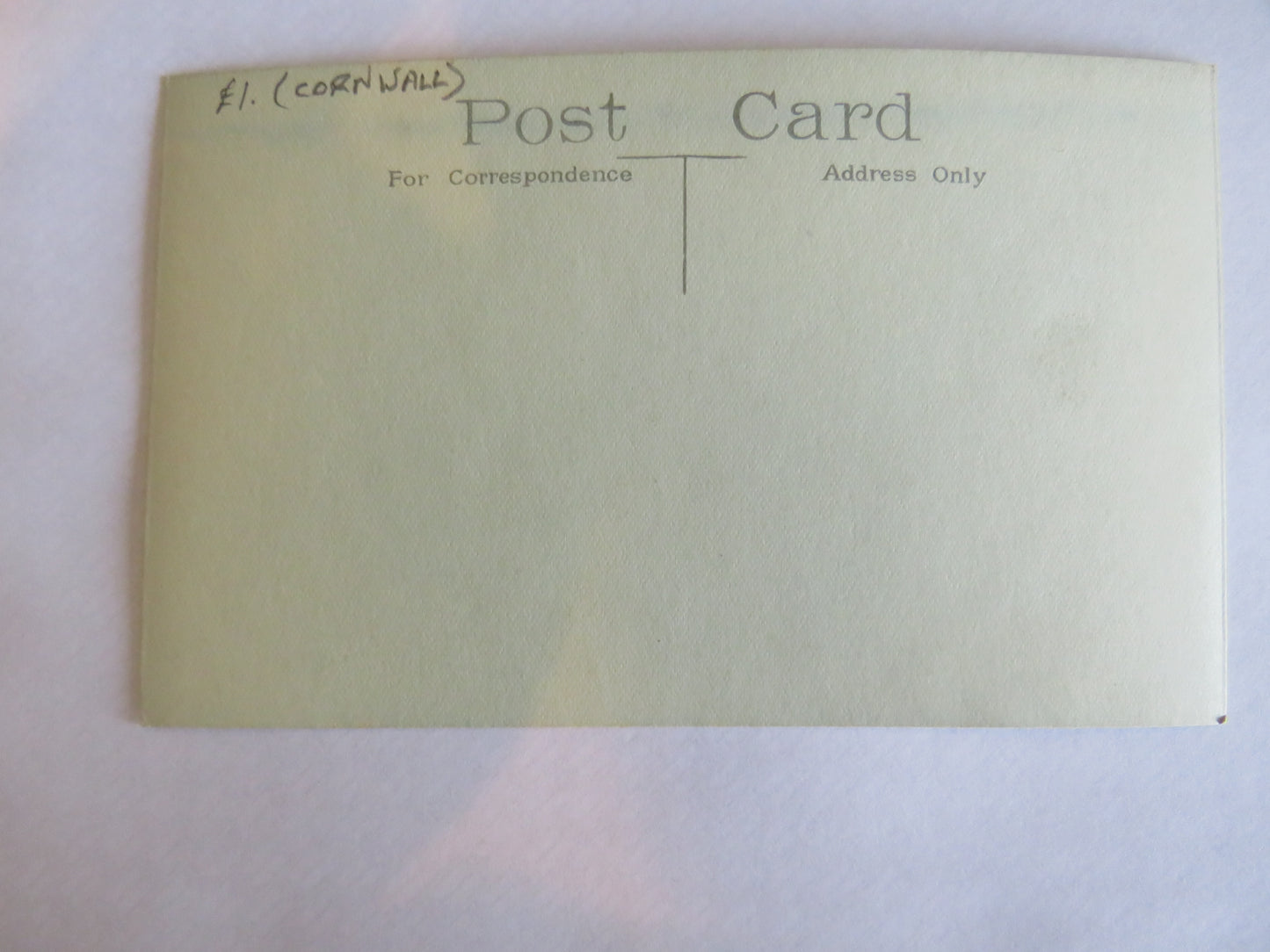 Vintage Postcard of "Ponsandane" Penzance