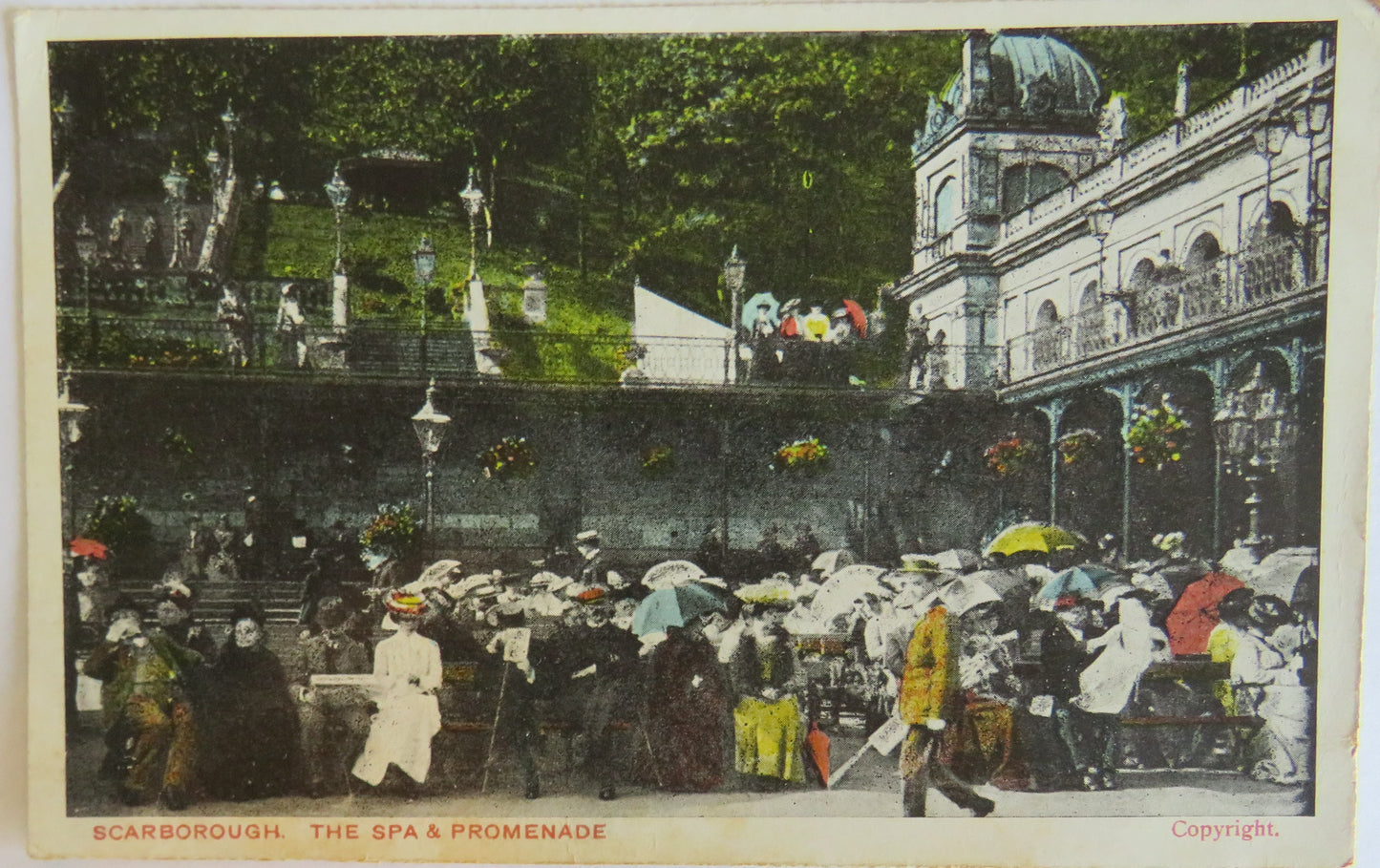 Vintage Postcard of Scarborough, The Spa & Promenade