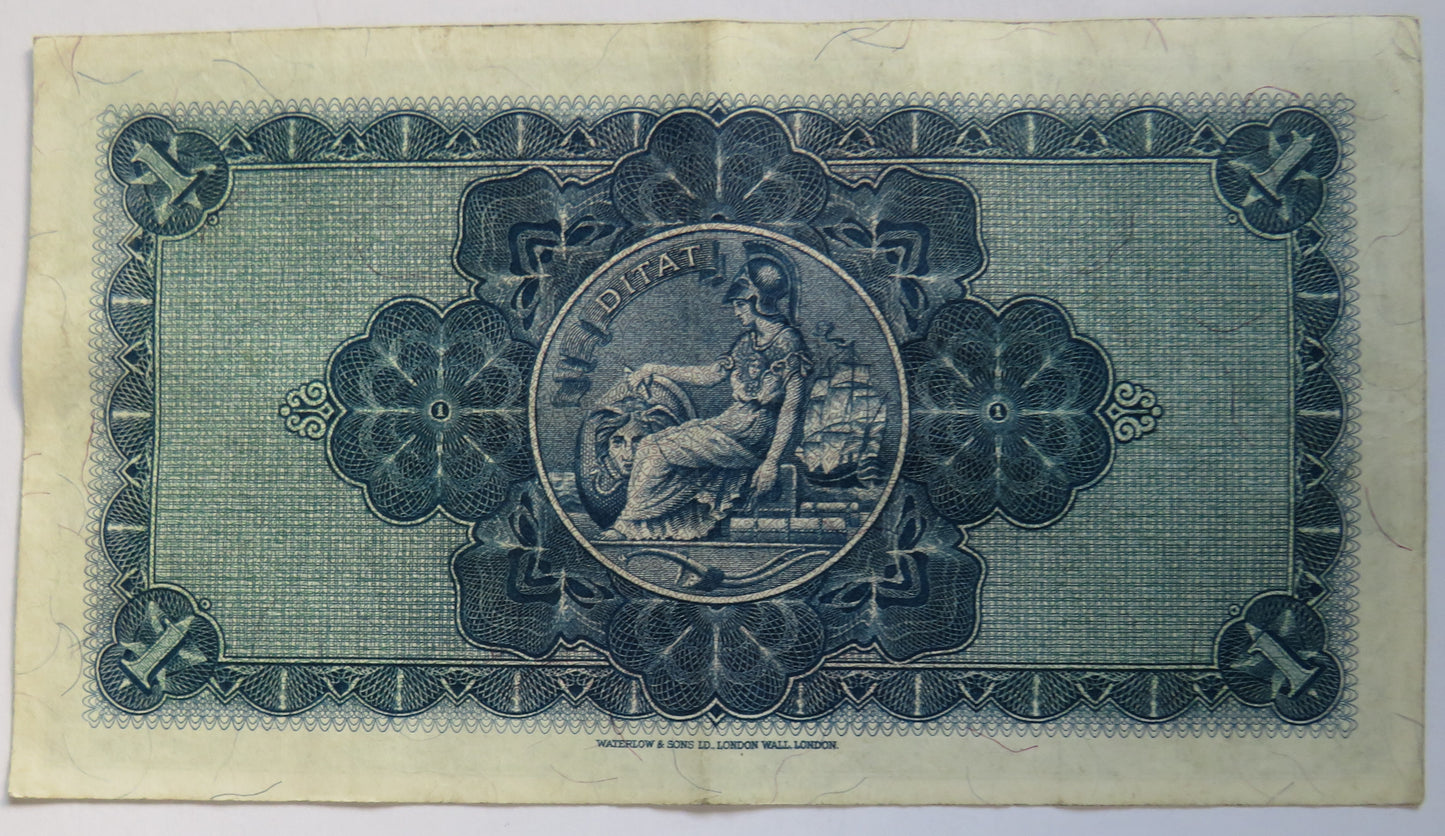 1960 The British Linen Bank £1 One Pound Banknote P/3