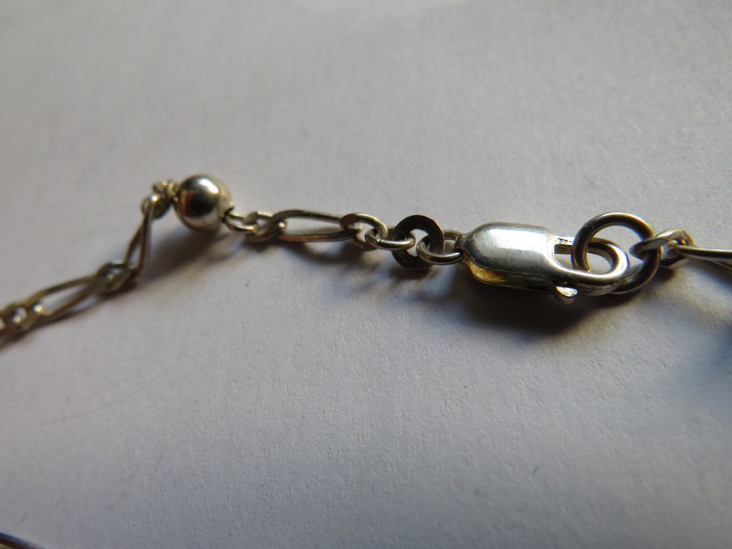 Stylish Ladies Sterling Silver & Black Pearl Necklace