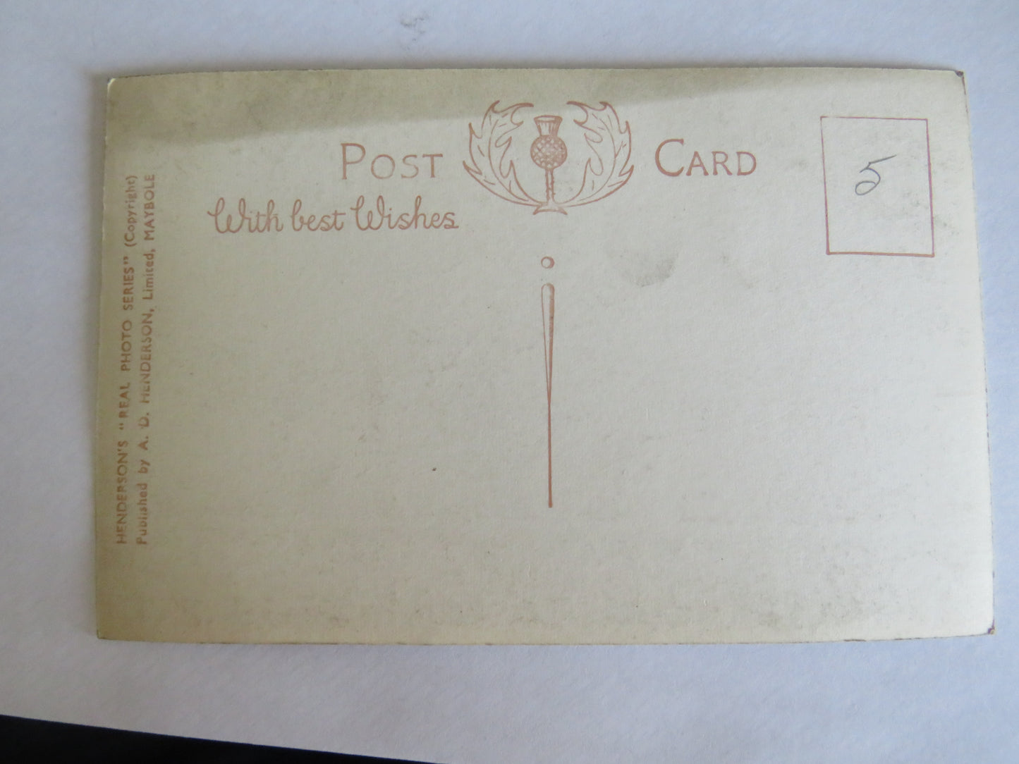 Vintage Postcard of Little Ailsa, Ailsa Craig