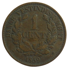 Load image into Gallery viewer, 1859 Danish West Indies One Cent Coin

