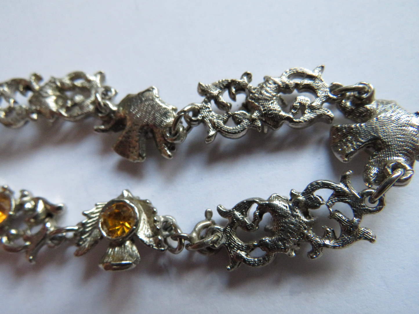 Vintage Scottish Thistle Bracelet In The Style of Miracle