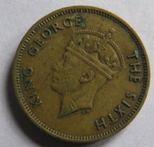 Load image into Gallery viewer, 1949 King George VI Hong Kong 10 Cents Coin

