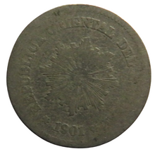 Load image into Gallery viewer, 1901 Uruguay 5 Centesimos Coin
