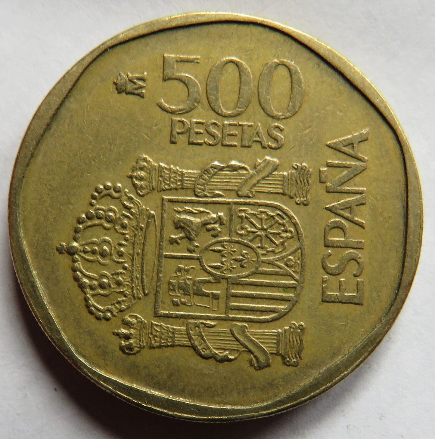 1987 Spain 500 Pesetas Coin