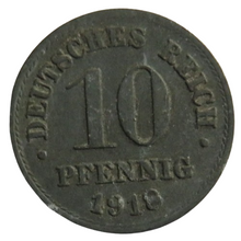 Load image into Gallery viewer, 1918 Germany - Empire 10 Pfennig Coin
