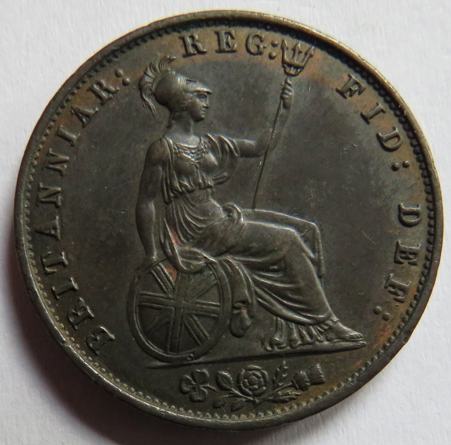 1855 Queen Victoria Halfpenny Coin In Higher Grade - Great Britain