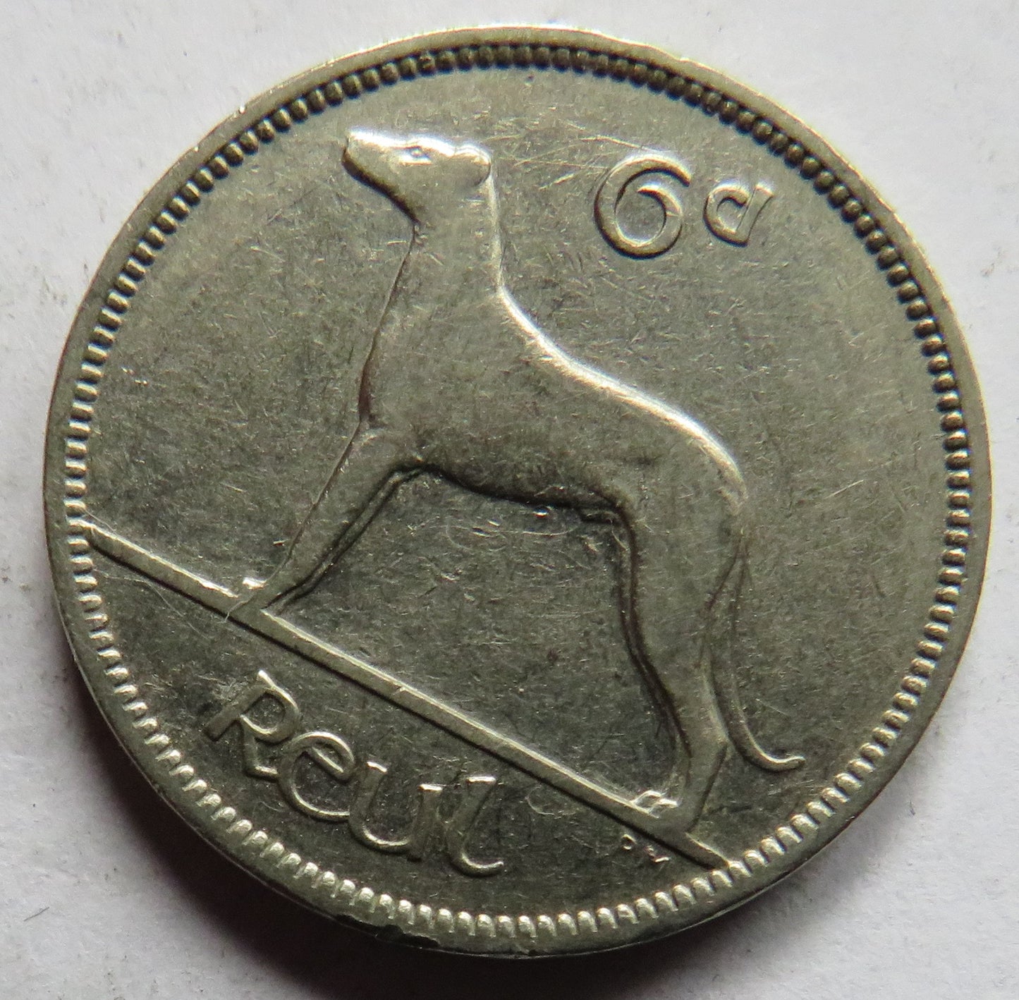 1939 Ireland Eire Sixpence Coin