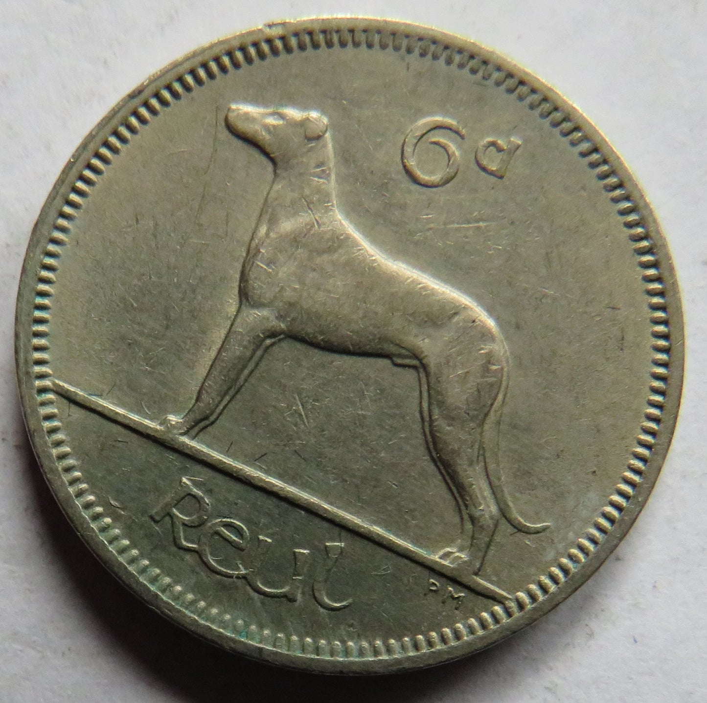 1966 Ireland Eire Sixpence Coin