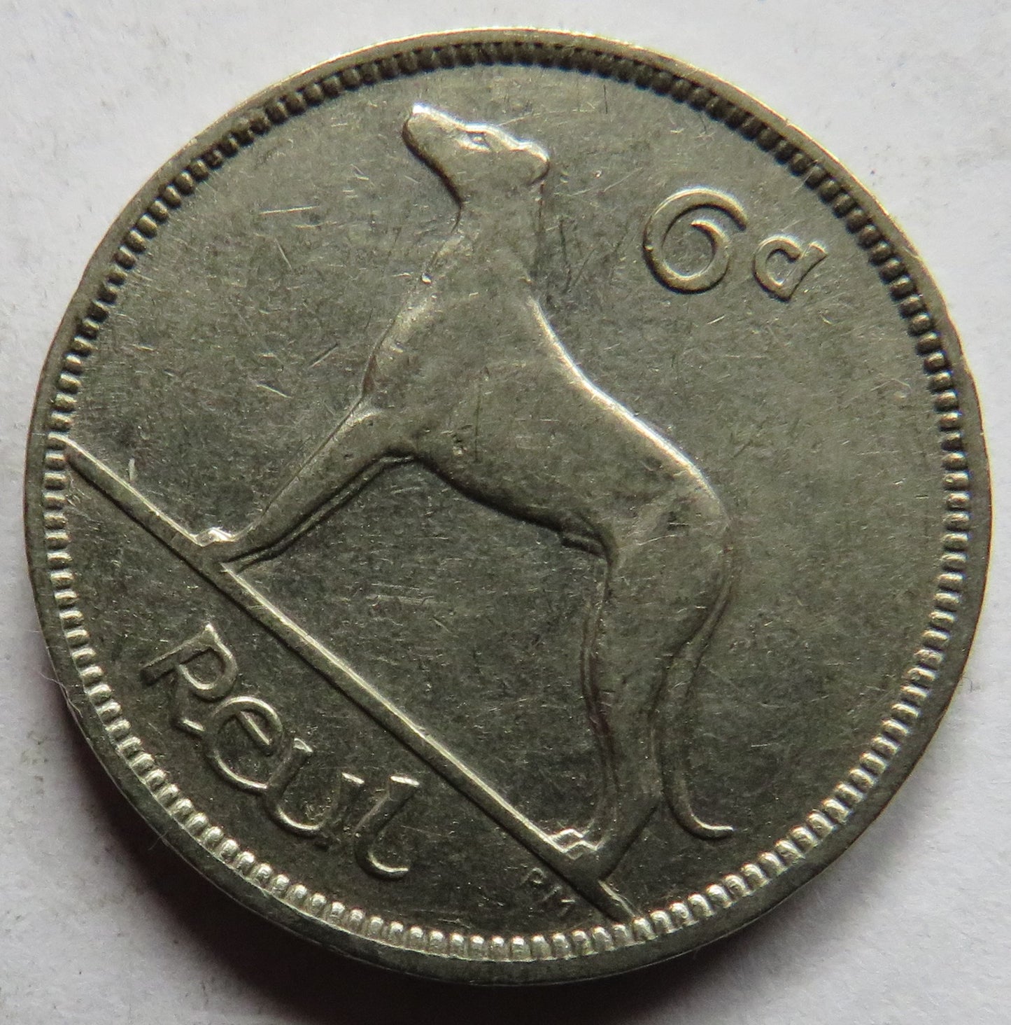 1935 Ireland Eire Sixpence Coin