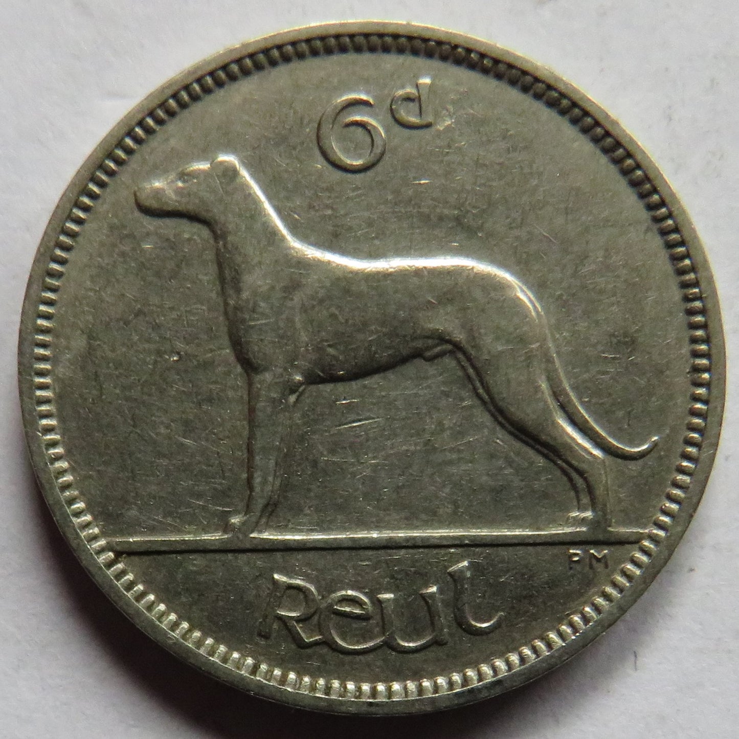 1928 Ireland Eire Sixpence Coin