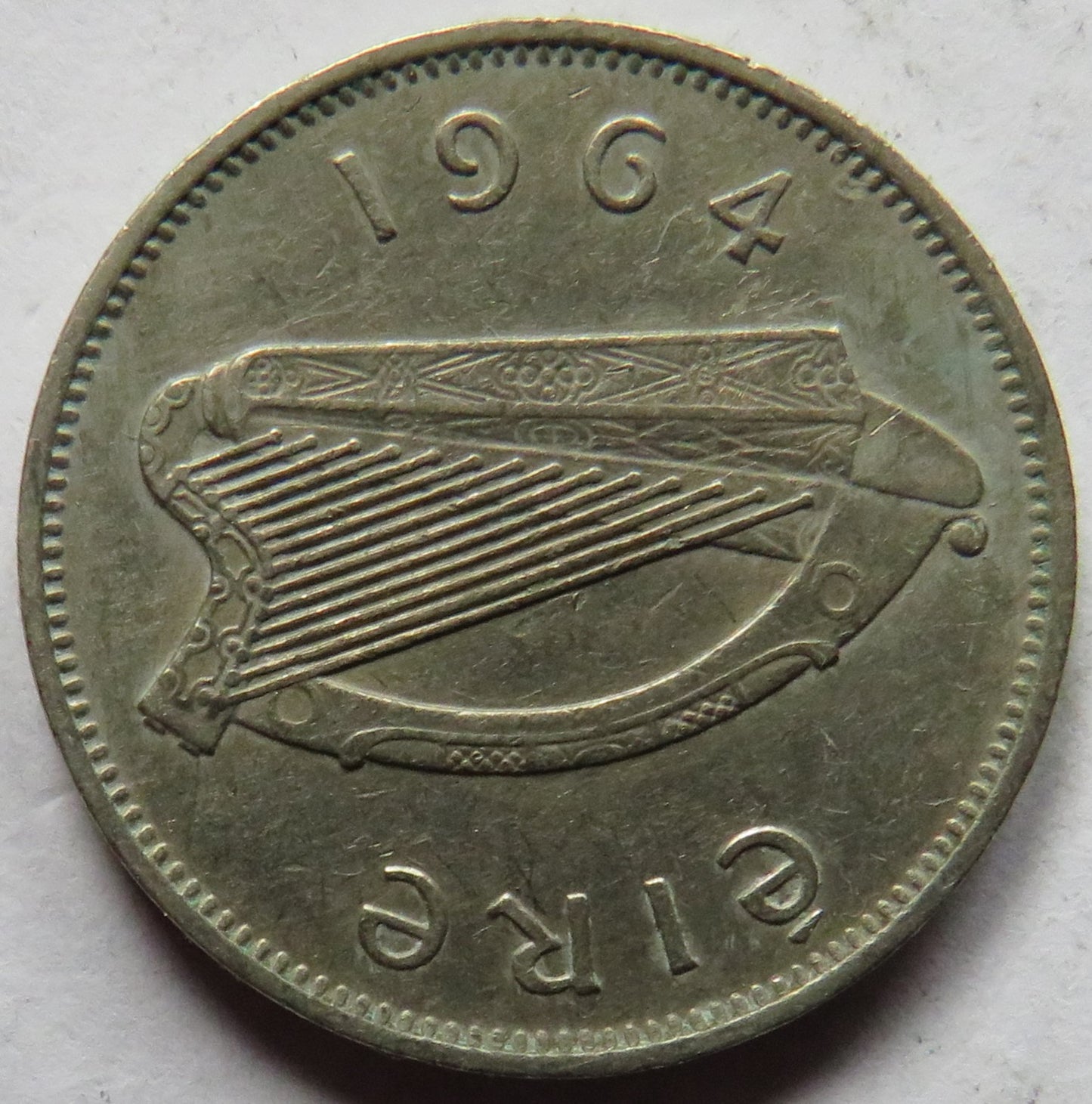 1964 Ireland Eire Sixpence Coin