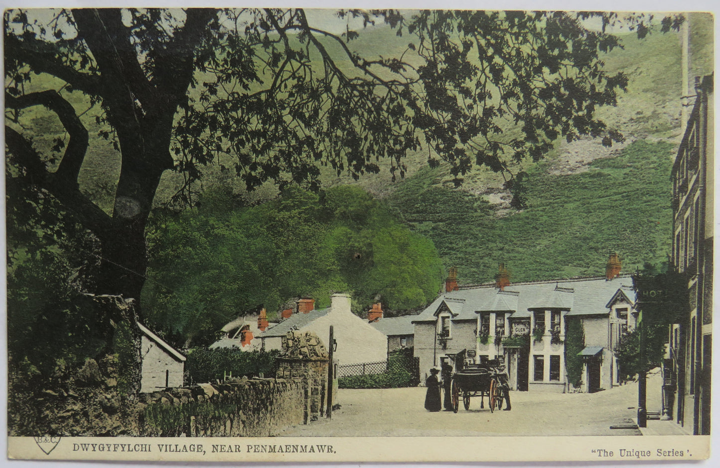 Vintage Postcard of Dwygyfylchi Village, Near Penmaenmawr 1906