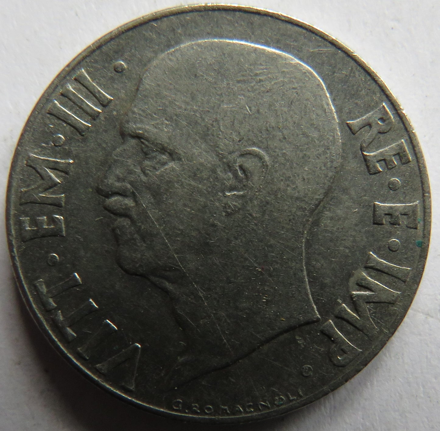1941 Italy 20 Centesimi Coin