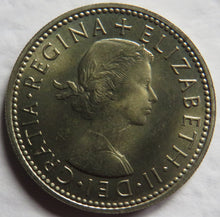 Load image into Gallery viewer, 1964 Queen Elizabeth II Shilling Coin (English Reverse) High Grade
