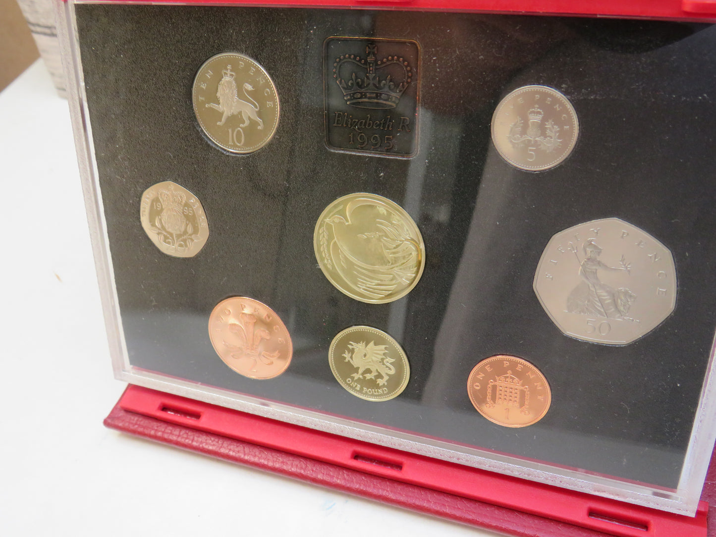 1995 United Kingdom Proof Coin Collection / Set By The Royal Mint